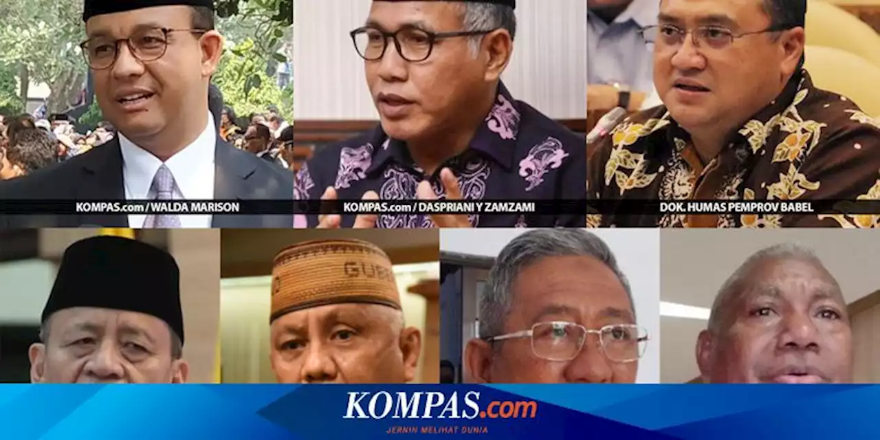 Ini Daftar 7 Gubernur yang Habis Masa Jabatan pada 2022