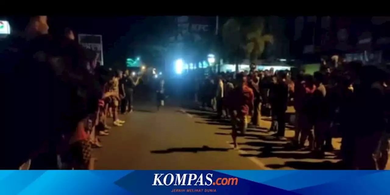 Polisi Bubarkan Balap Lari di Kendari, Diduga Jadi Ajang Judi hingga Ganggu Arus Lalu Lintas