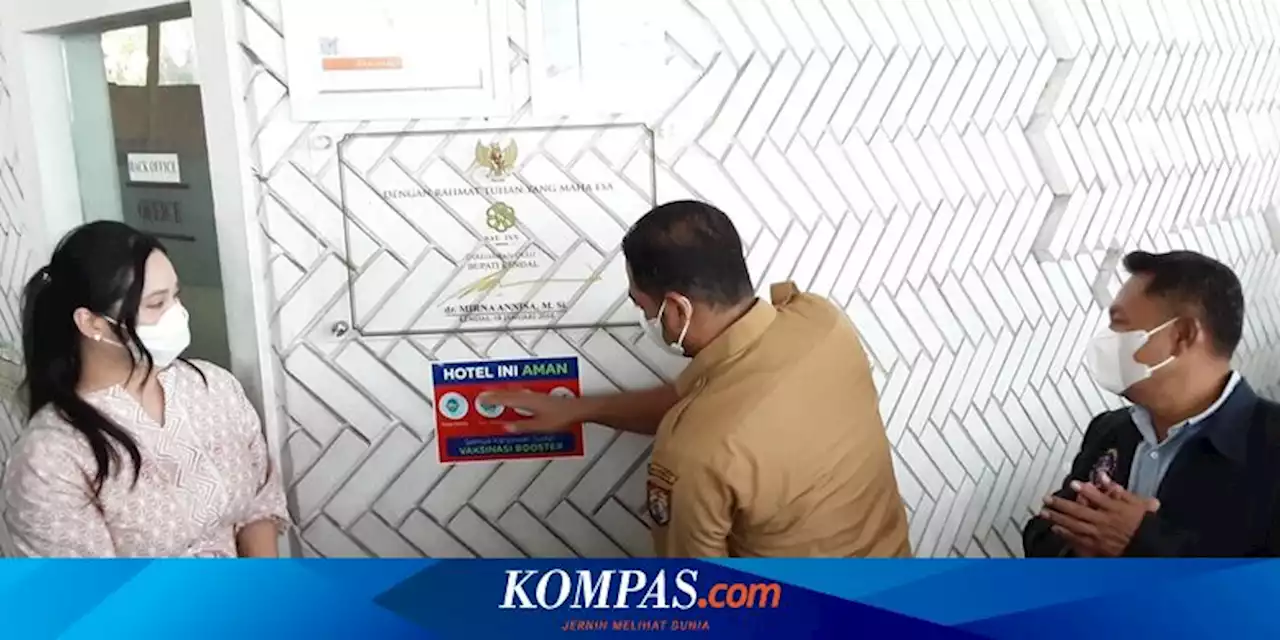 Sebanyak 37 Hotel dan 57 Restoran Ditempeli Label Aman oleh Dinkes Kendal