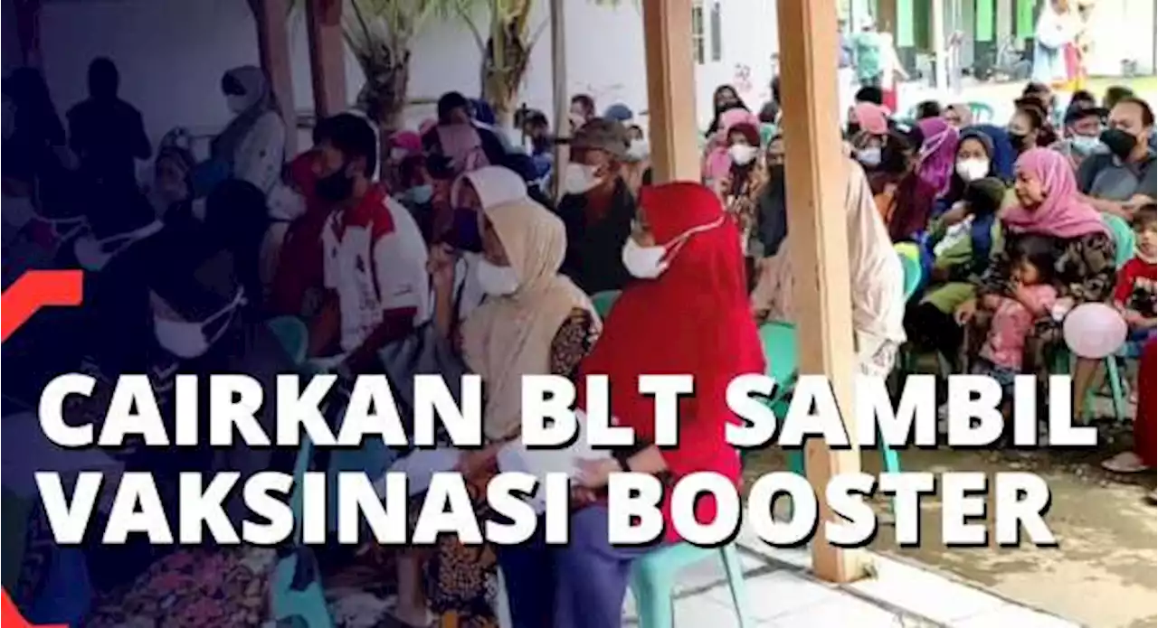 Cairkan BLT Sambil Vaksin Booster