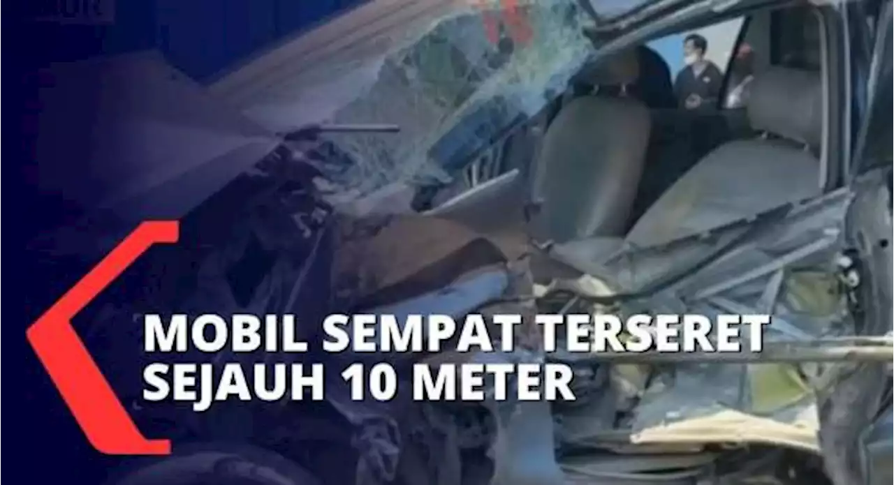 Kereta Pengangkut BBM Tabrak Mobil di Malang, Beruntung Sang Sopir Berhasil Selamatkan Diri