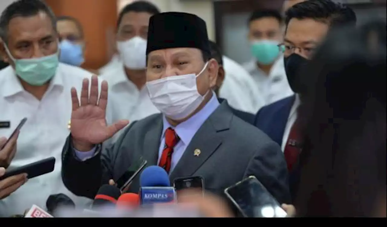 Menhan Prabowo Bertemu Gubernur Lemhannas Bahas Pertahanan IKN