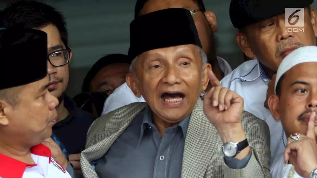 Amien Rais: Pak Luhut Please Resign, Makin Cepat Makin Bagus