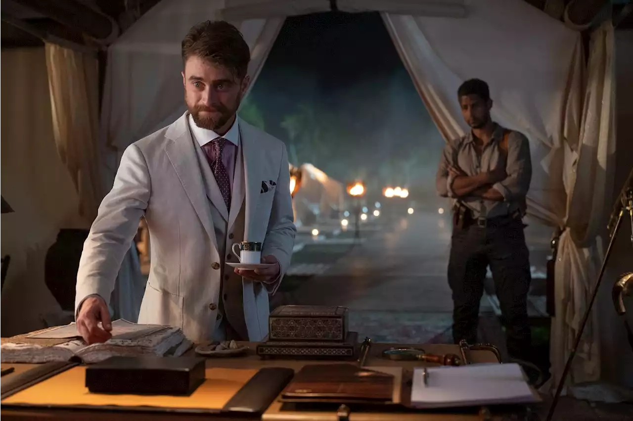 Daniel Radcliffe, a bratty billionaire in 'The Lost City'