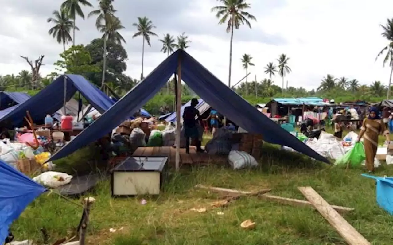 Ratusan Rumah Rusak Akibat Gempa Bumi di Halmahera Utara