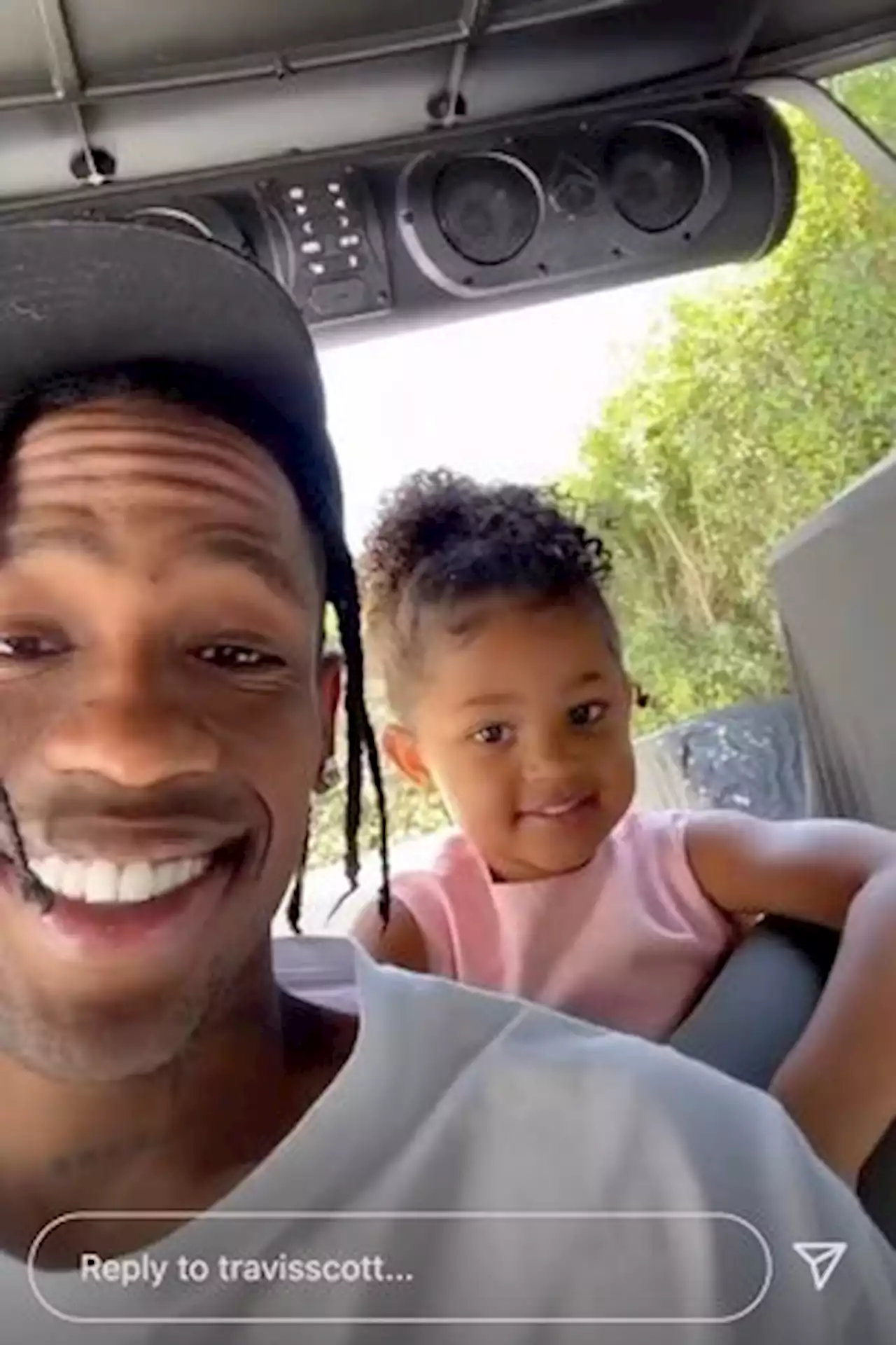 Travis Scott spends day with Kylie Jenner and Stormi after Coachella gig pulled