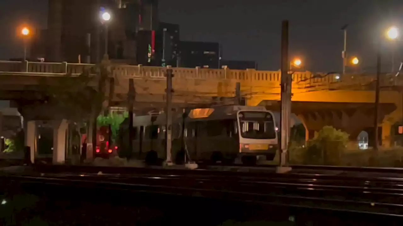 DART Lines Damaged After Car Flies Off Houston Street Viaduct Onto Tracks Below