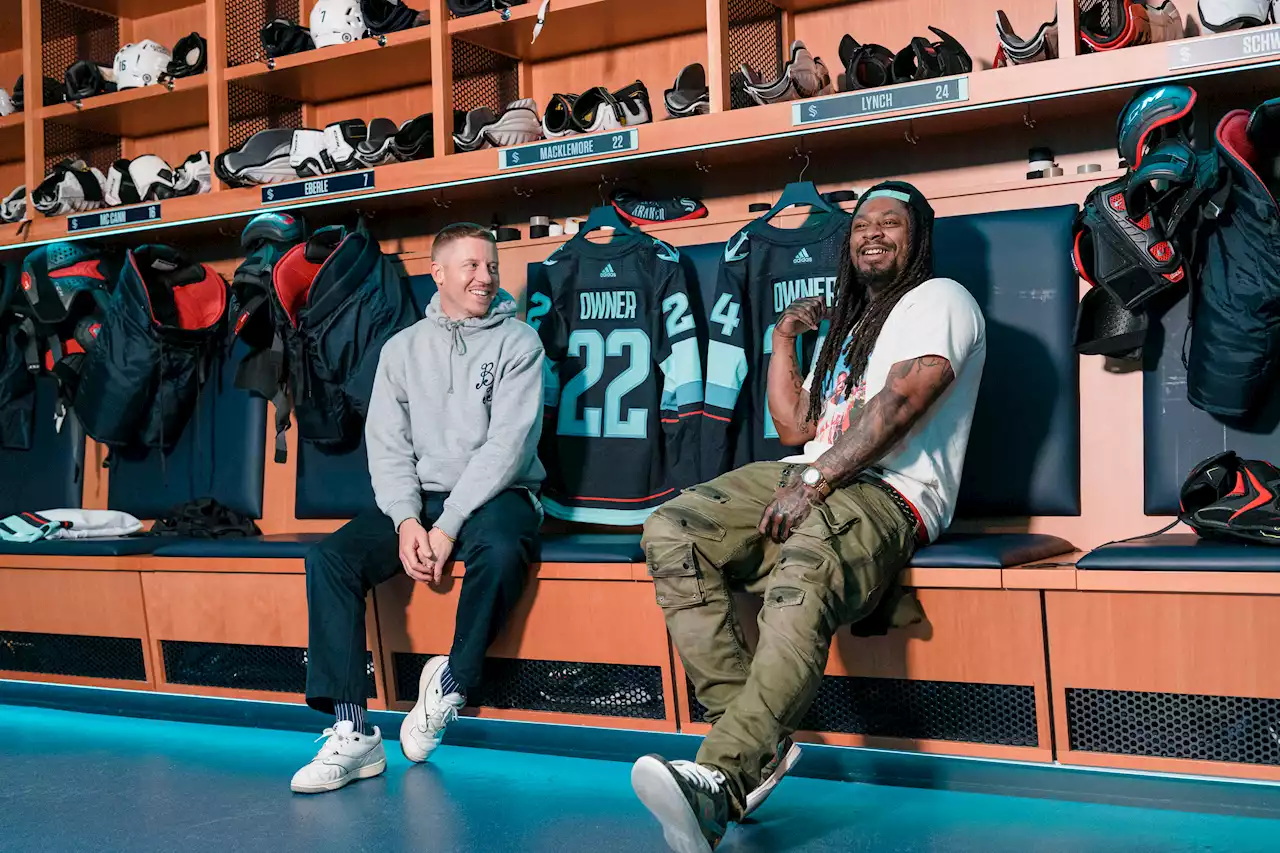 Ex-NFL Star Marshawn Lynch, Macklemore Join Ownership Group of NHL's Seattle Kraken