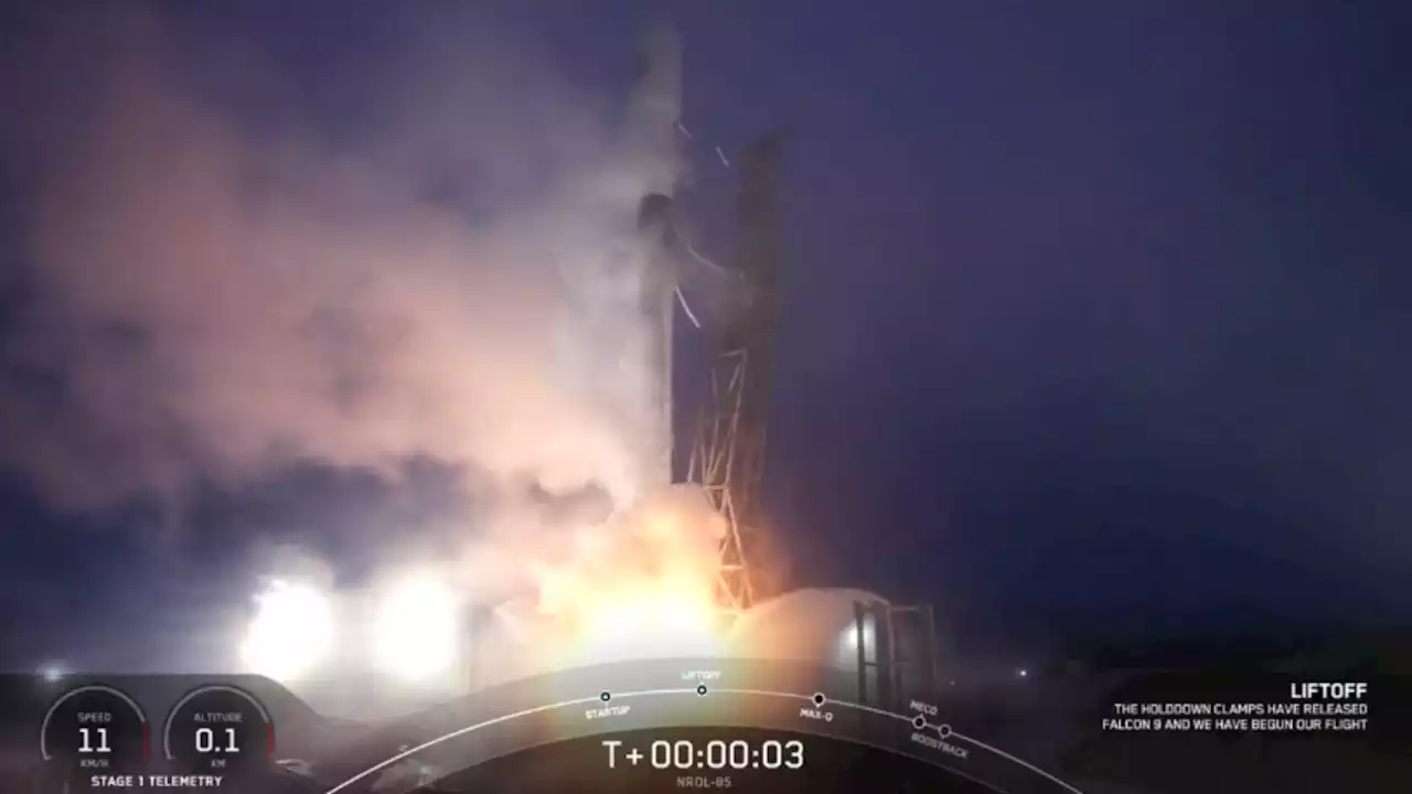 Watch: Space Force, SpaceX Successfully Launch Satellite From Vandenberg