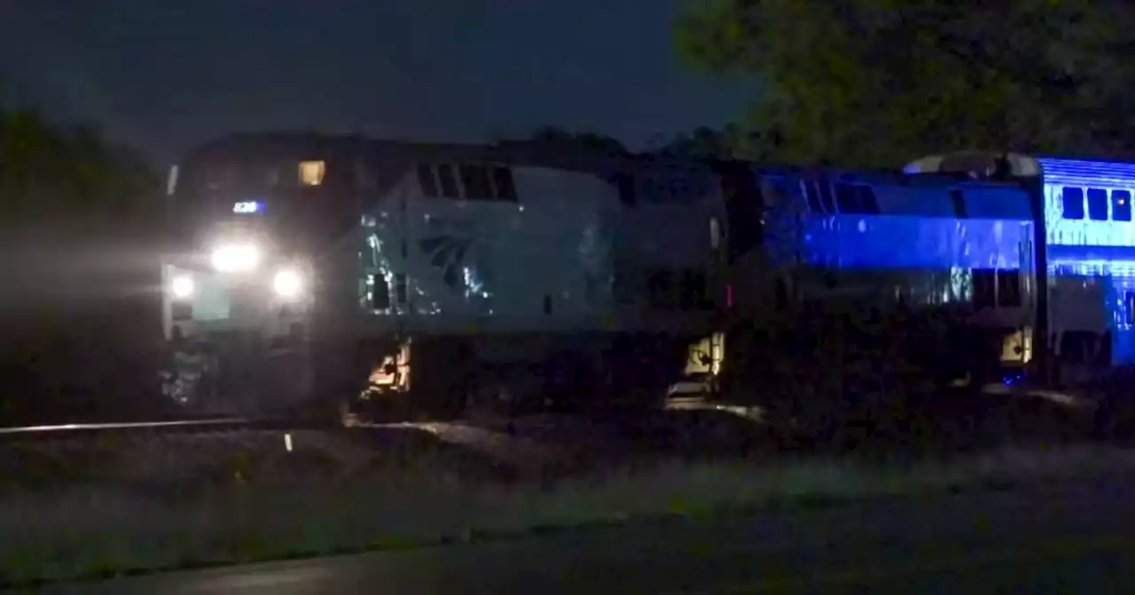 Two dead in Houston after car crashes into Amtrak train