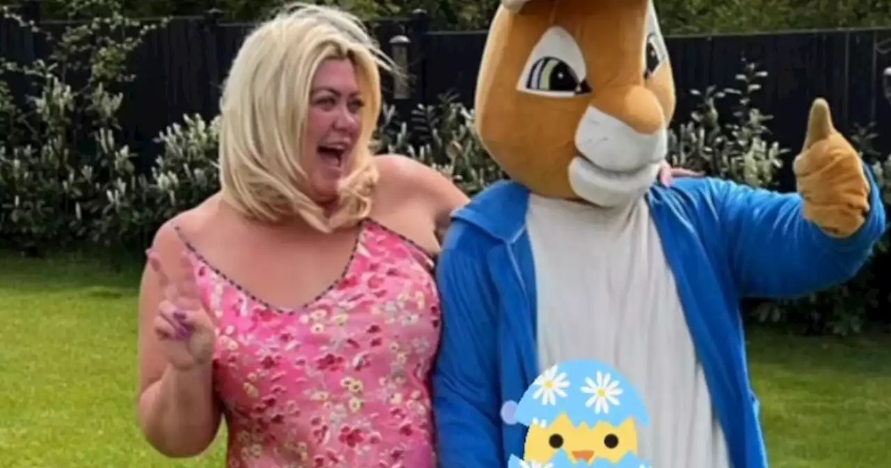 Inside Gemma Collins’ Easter celebrations with Peter Rabbit visit for stepson