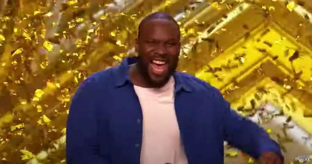 Simon Cowell presses golden buzzer for 'amazing' BGT comedian Axel Blake