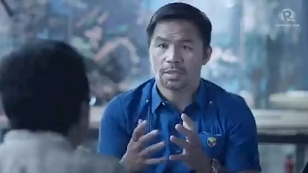 Pacquiao says disinformation peddlers should be punished