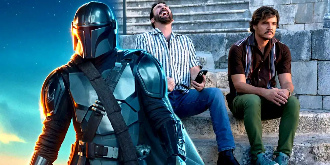 Massive Talent Video Puts Mandalorian In Nicolas Cage's New Movie