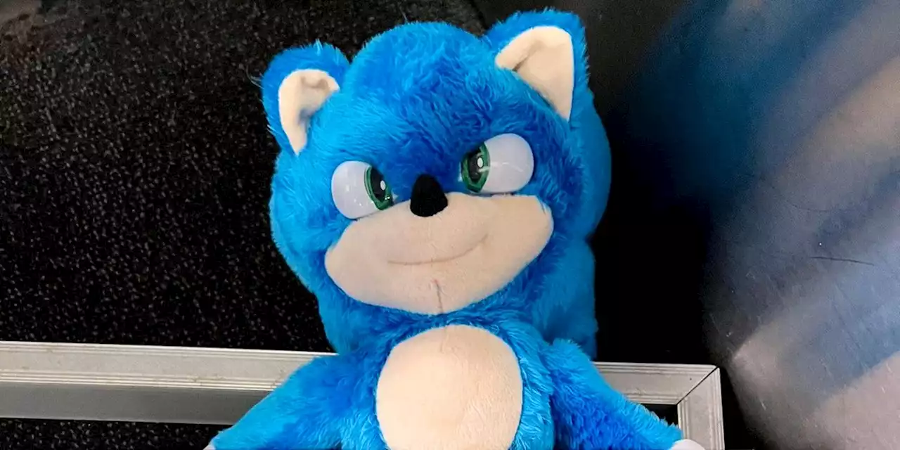 Sonic The Hedgehog Star Leaves Sonic Toy At Airport to Travel with Fans