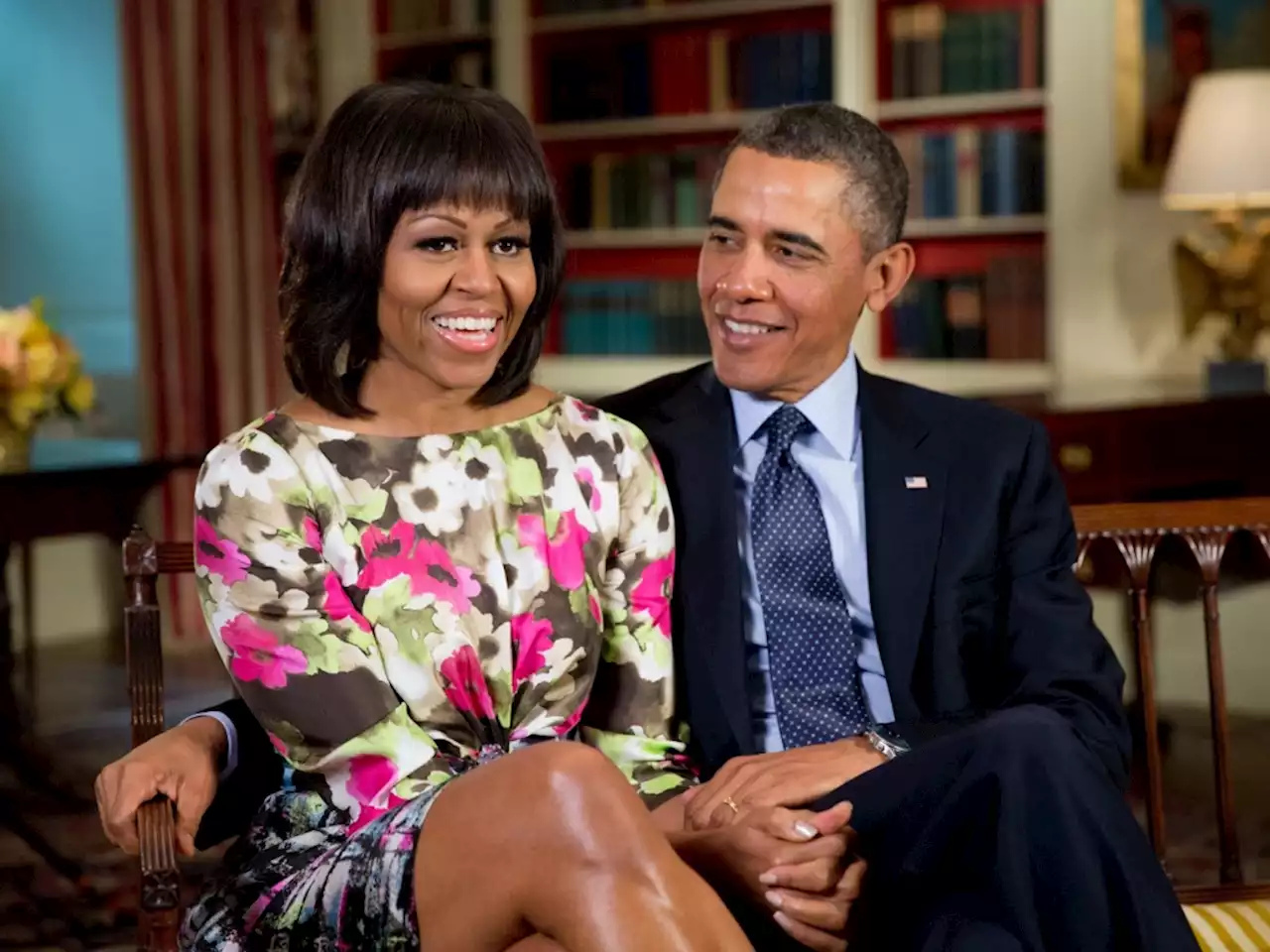 Barack & Michelle Obama Shared Heartwarming Throwback Easter Photos Of Them & Their Daughters