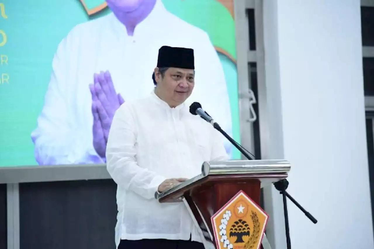 Santuni Anak Yatim saat Ramadhan di Acara MKGR, Airlangga Didoakan Jadi Presiden 2024