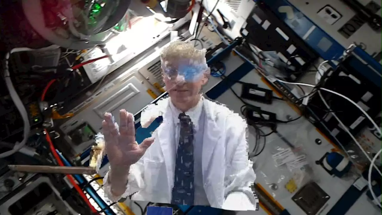 Hologram doctors beamed to space station to visit astronauts