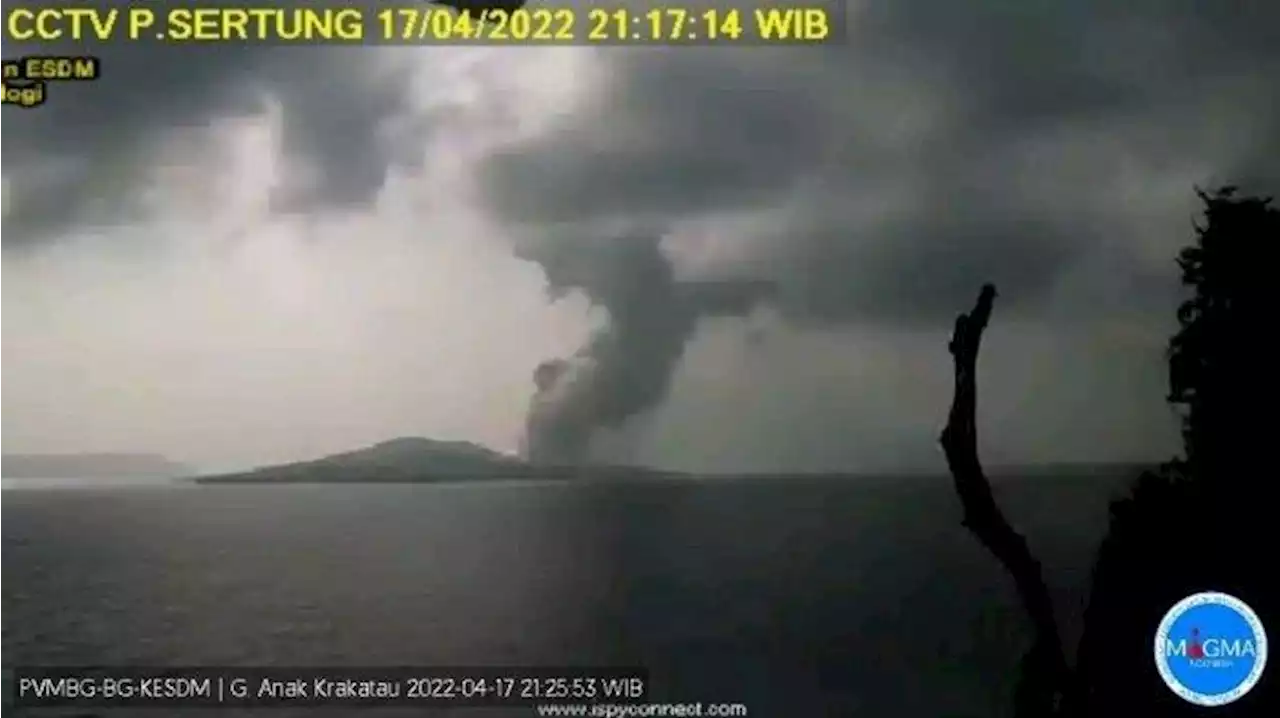 Pos Pantau Sebut Erupsi Gunung Anak Krakatau sebagai Bagian dari Proses Pembentukan Badan GAK - Tribunnews.com