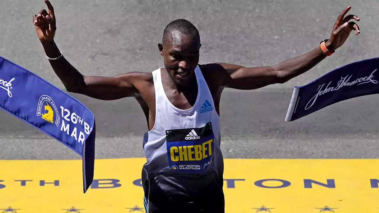 Boston Marathon: Evans Chebet leads Kenyan sweep in men's race, Peres Jepchirchir wins women's side