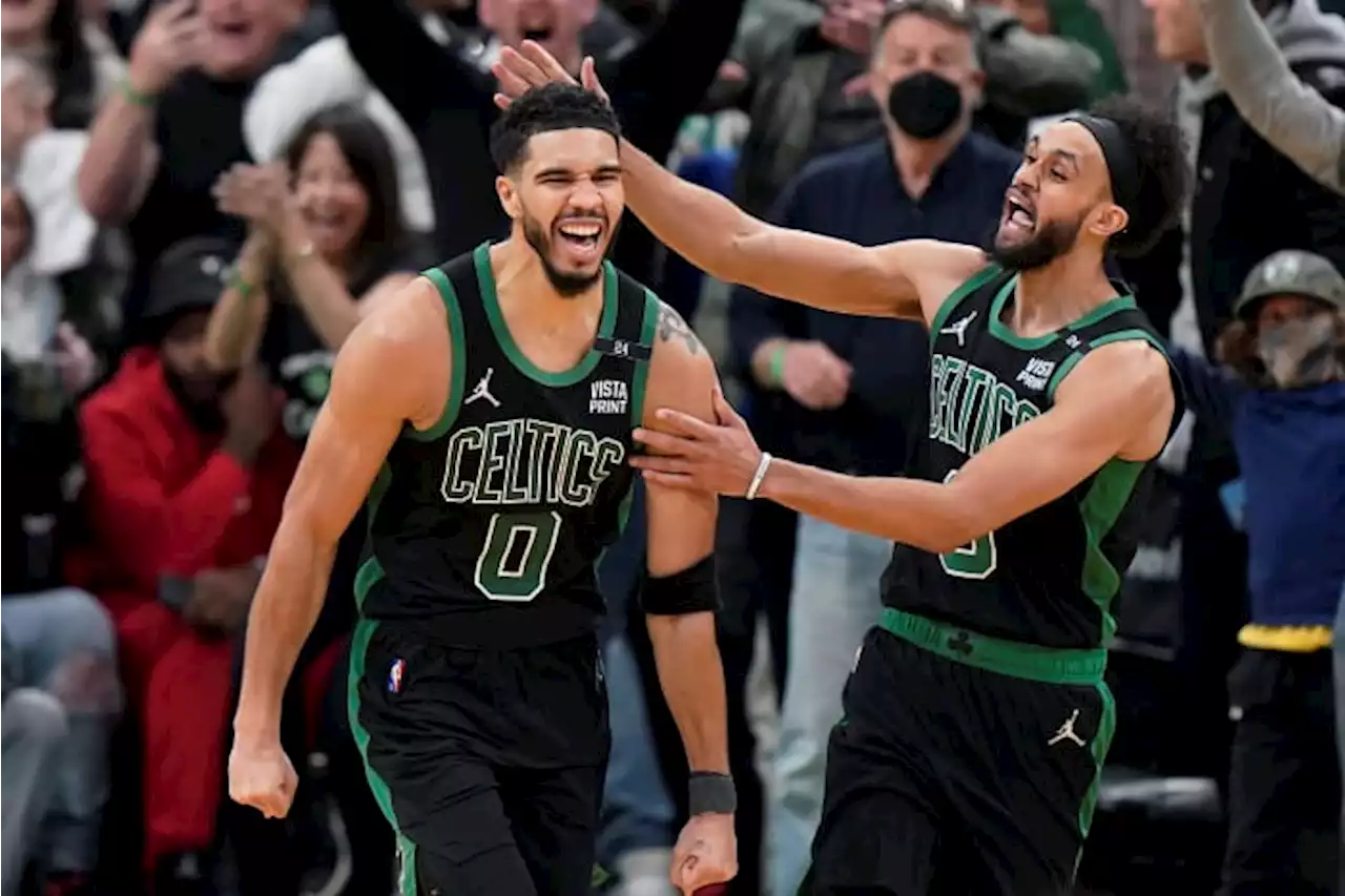 Tatum's layup at buzzer gives Celtics 115-114 win over Nets