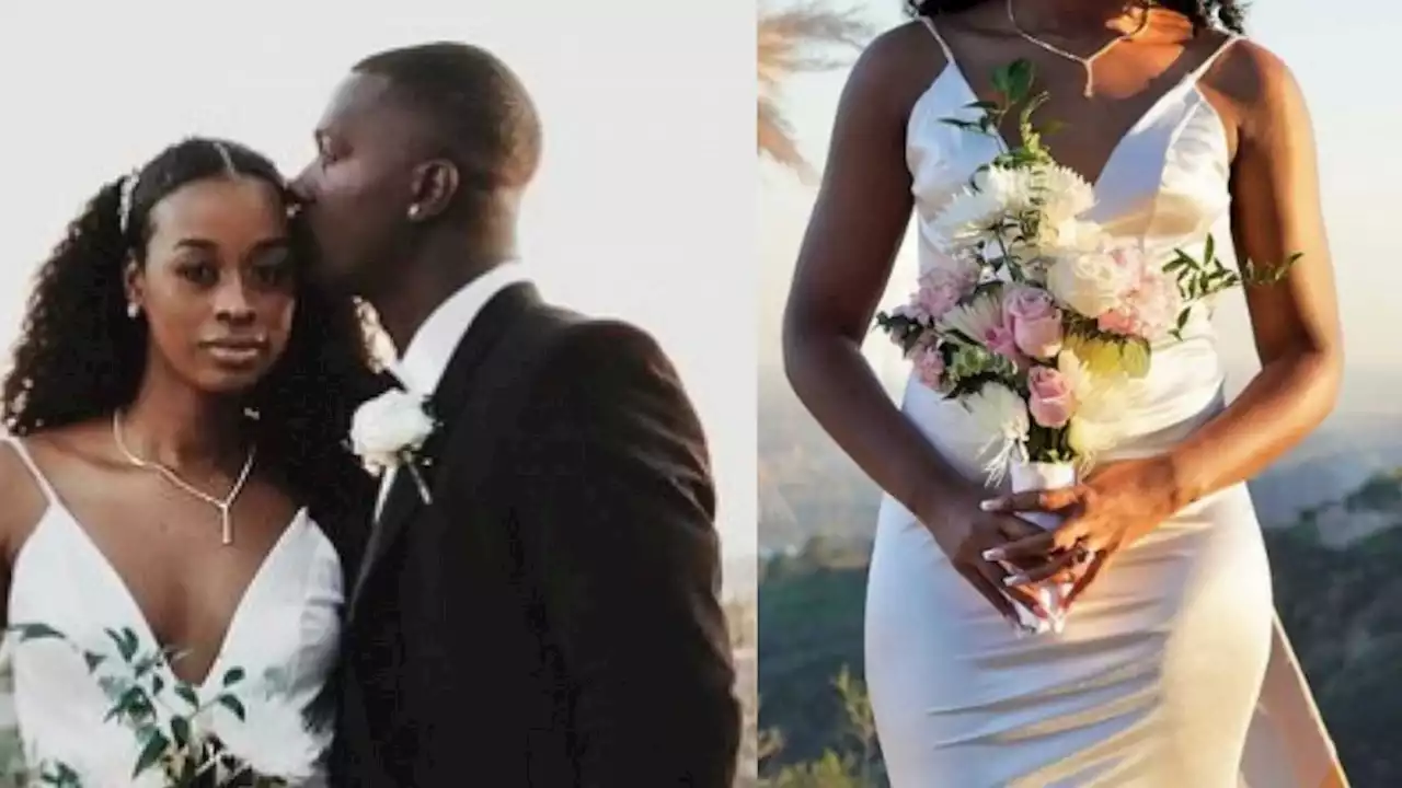 Couple goes viral for $500 wedding, $47 wedding dress