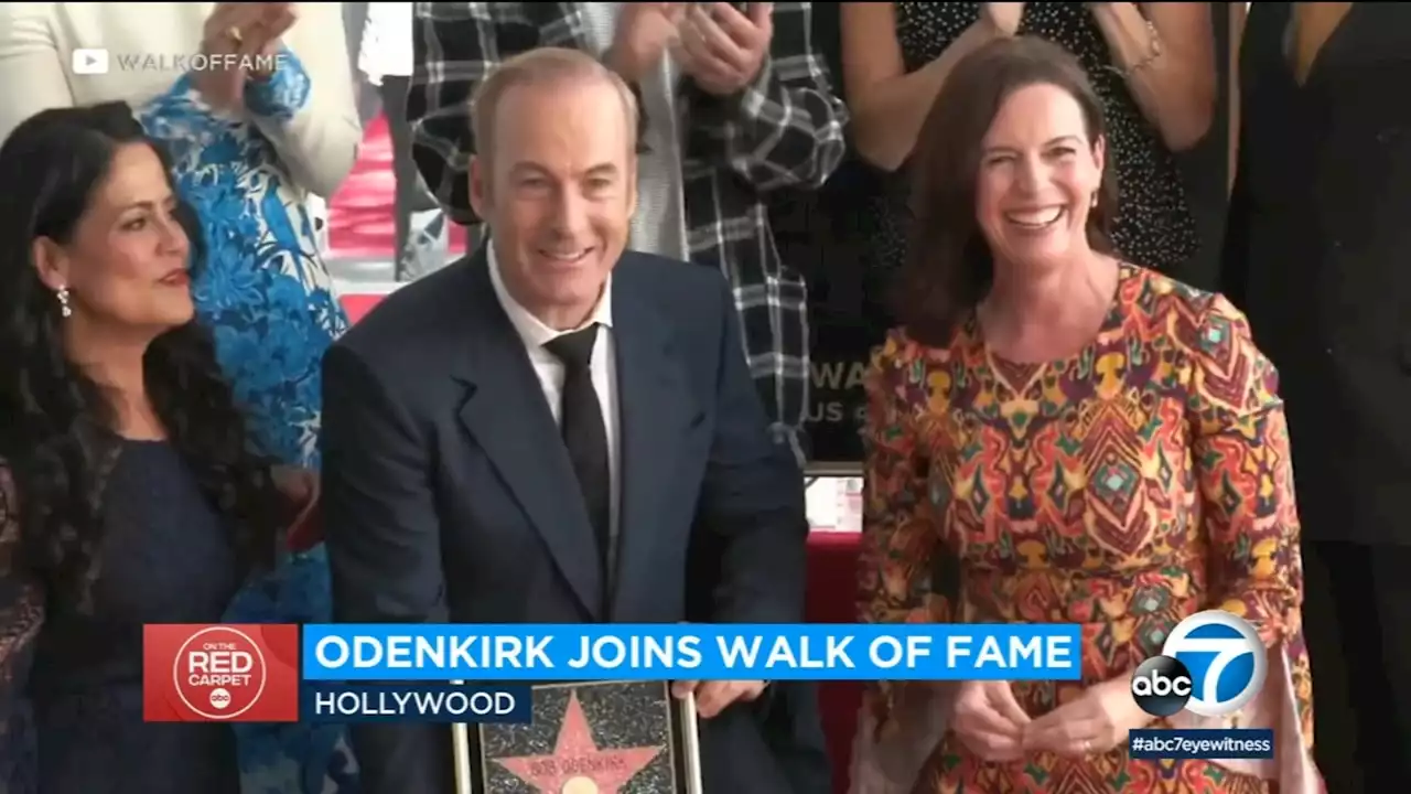 Bob Odenkirk of 'Better Call Saul' honored with star on Hollywood Walk of Fame