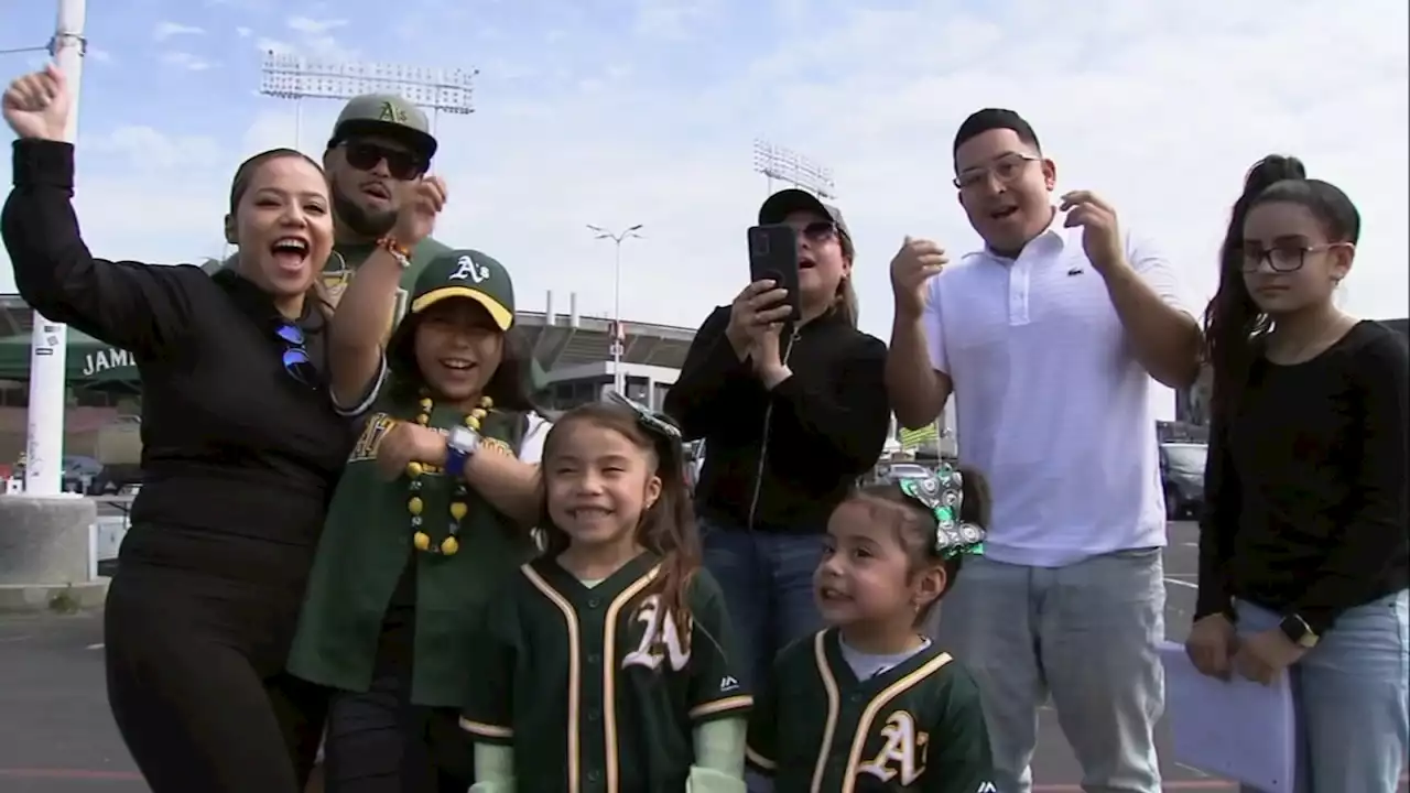 A's fans return to Oakland Coliseum for home opener as future of new stadium remains uncertain