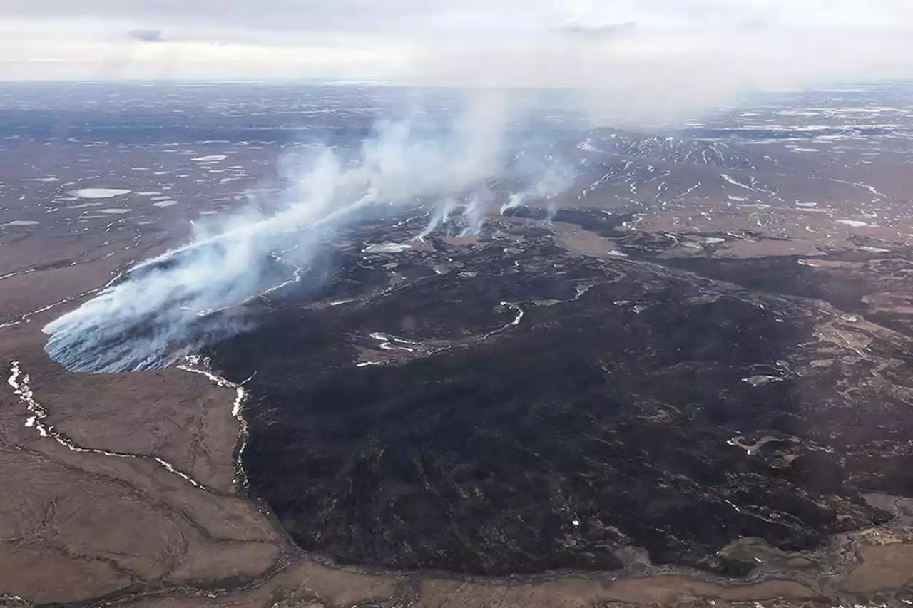 Alaska's first large wildfire of the season is burning near Kwethluk - Alaska Public Media