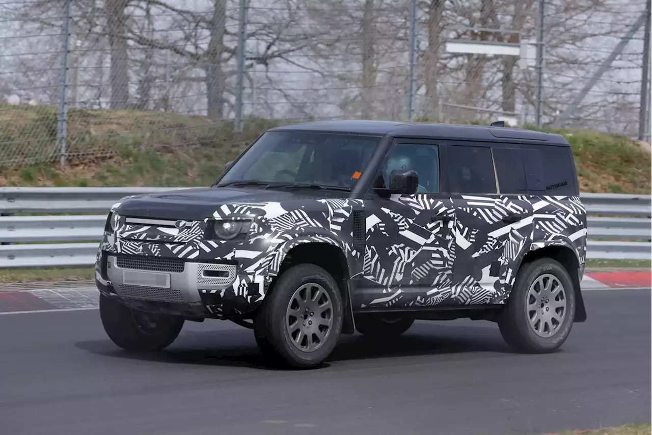 Land Rover Defender V8: radical new variant hits the track | Autocar