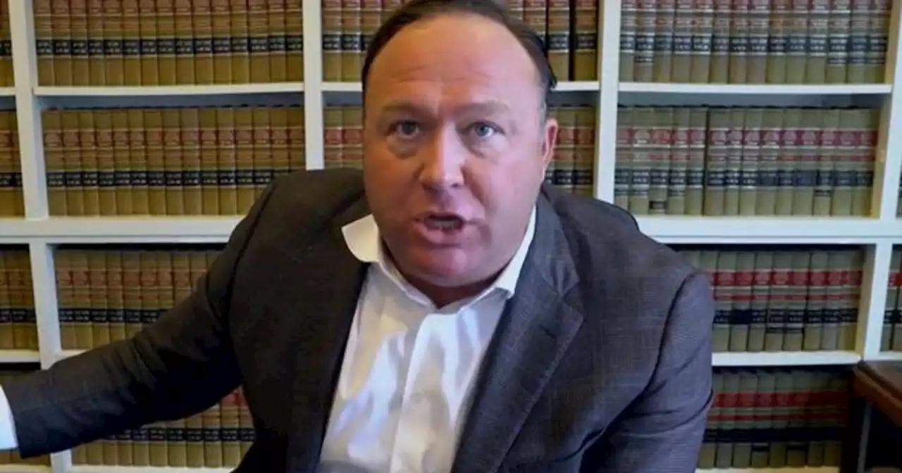 Alex Jones' Infowars files for bankruptcy in wake of defamation suits over his assertions that the Sandy Hook massacre was a hoax