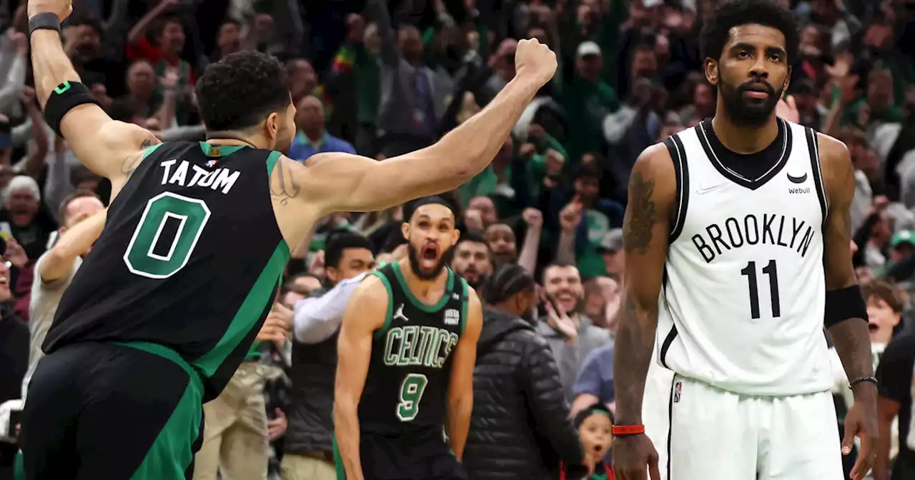 Nets' Kyrie Irving hit with $50,000 fine for actions during Game 1 loss to Celtics