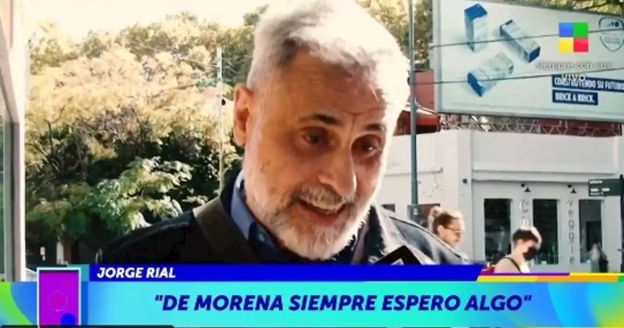 Jorge Rial expresó sus sensaciones por el nuevo embarazo de Morena Rial: 'No me lo esperaba'