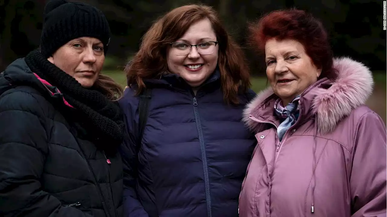 A Ukrainian-American woman's family were forced to flee to Russia. She smuggled them to Poland