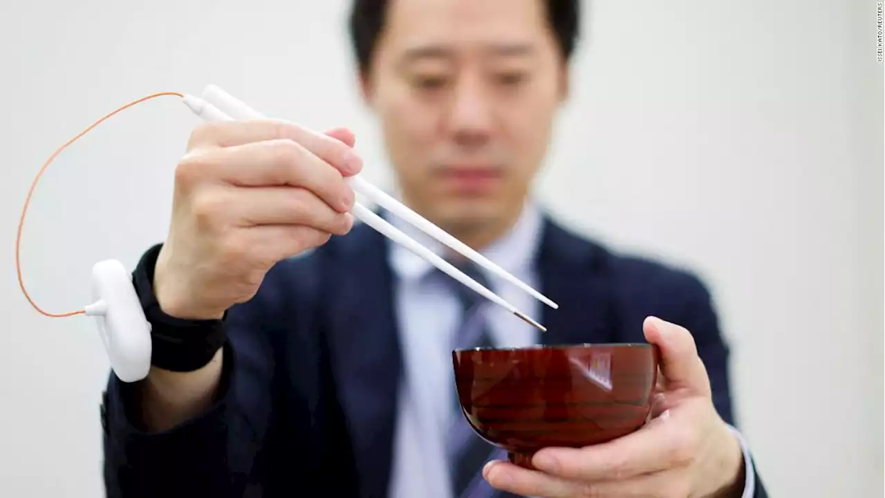 Japan researchers develop electric chopsticks to enhance salty taste