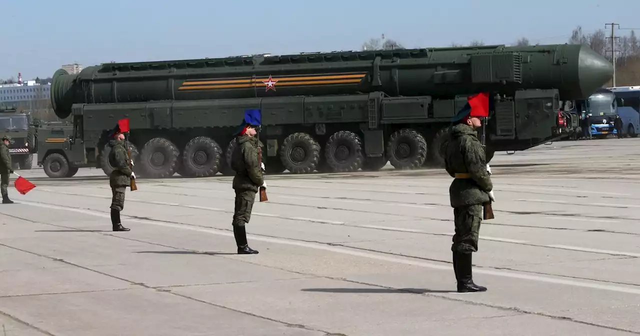 Russia shows off huge intercontinental nuke launcher in 'Victory Day' rehearsal