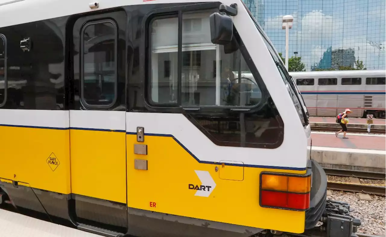 DART lines damaged after vehicle falls off viaduct onto tracks below, officials say