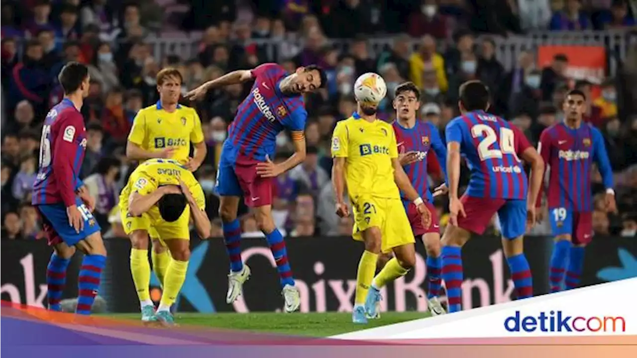 Barcelona Vs Cadiz: Blaugrana Kalah 0-1 di Camp Nou