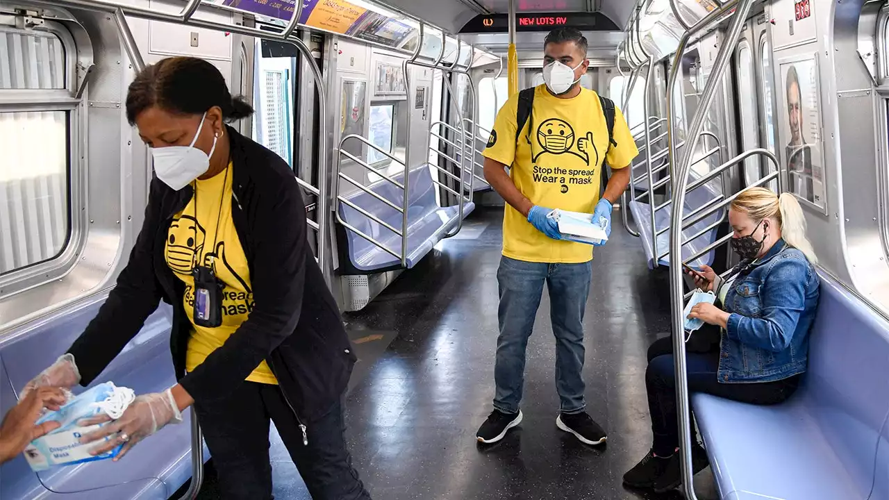 MTA stands firm on mask mandate for subways, buses, trains