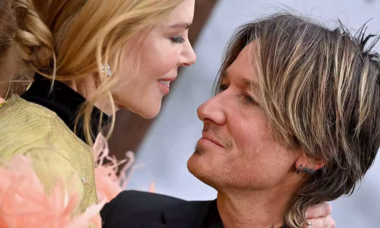 Nicole Kidman wows in elaborate designer dress alongside smitten husband Keith Urban