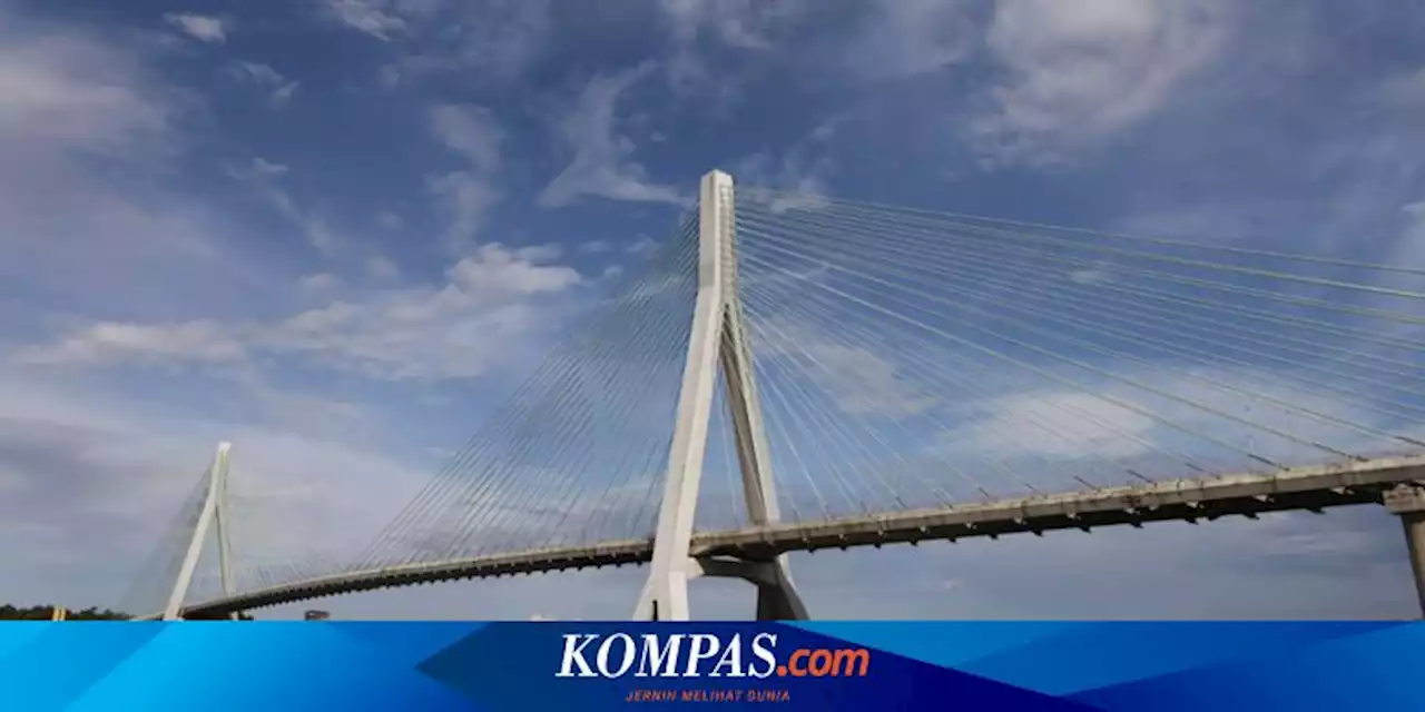 Konstruksi Jembatan Pulau Balang Akhirnya Rampung Dikerjakan