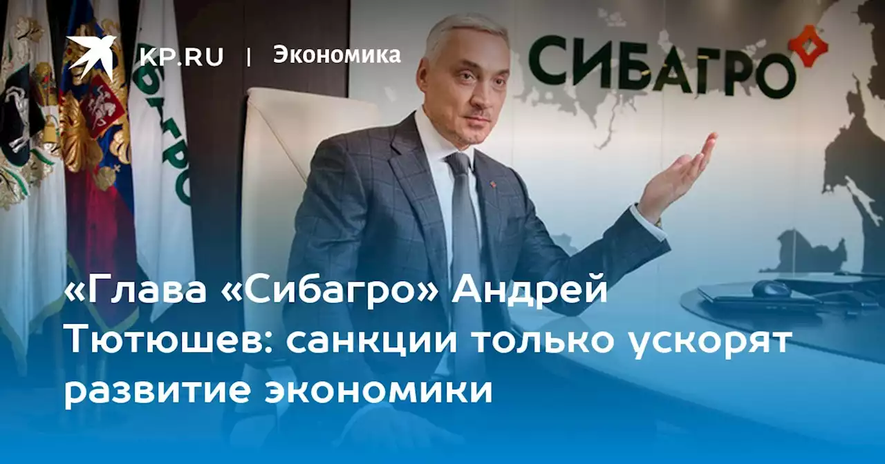 «Глава «Сибагро» Андрей Тютюшев: санкции только ускорят развитие экономики