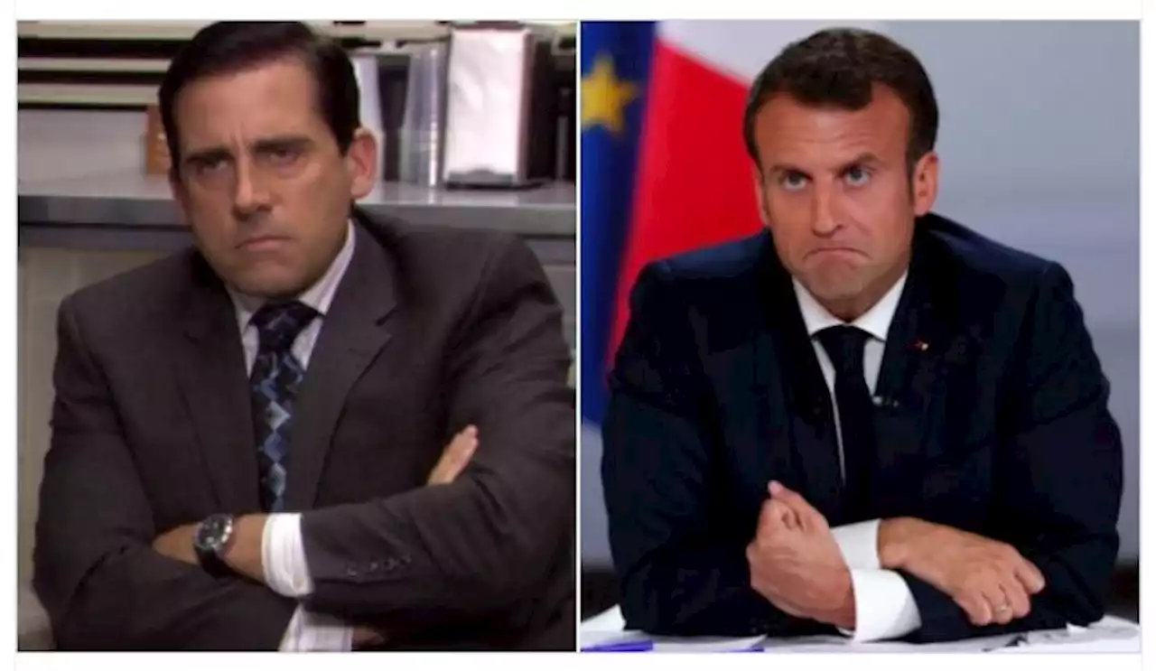 Emmanuel Macron ou Michael Scott, lequel est sosie de l’autre? Ce thread est mythique