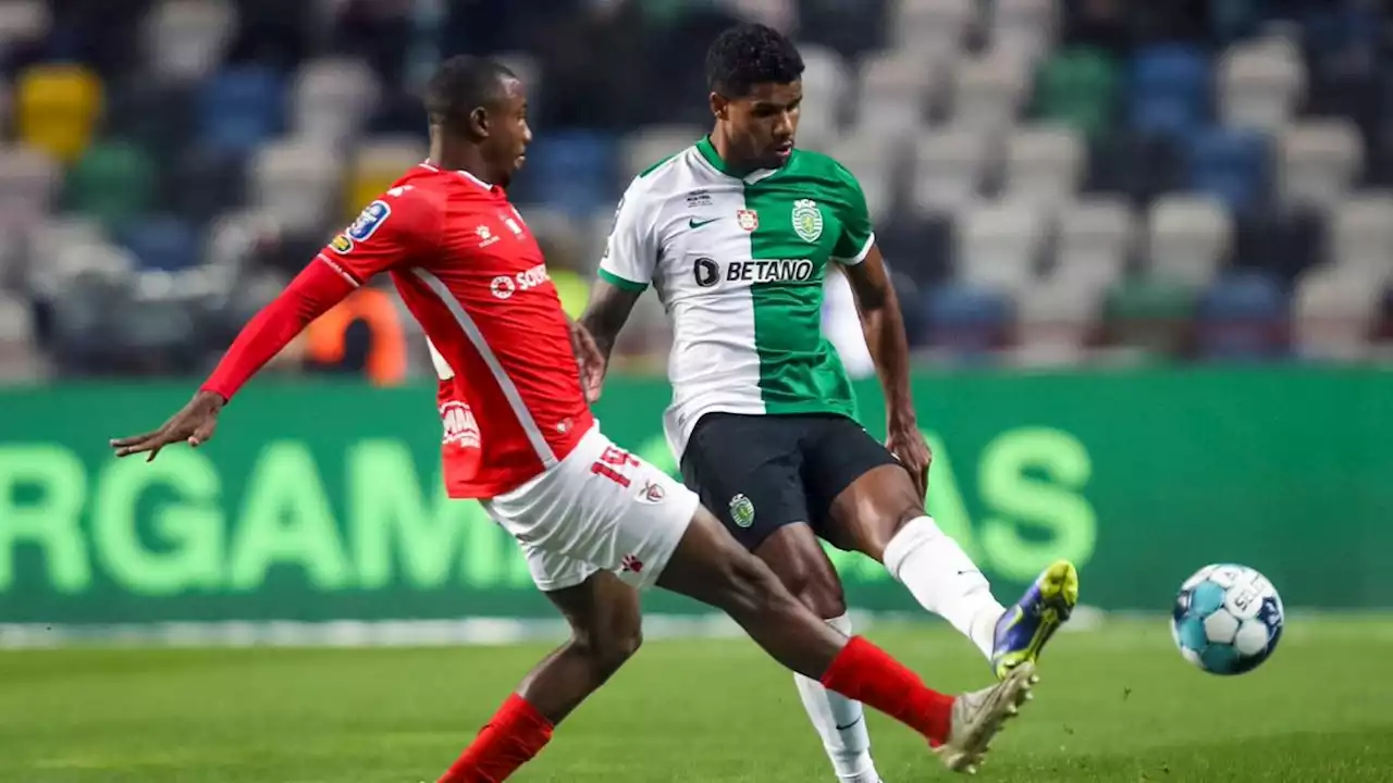 Sporting: Matheus Reis também falha o clássico da Taça com o FC Porto