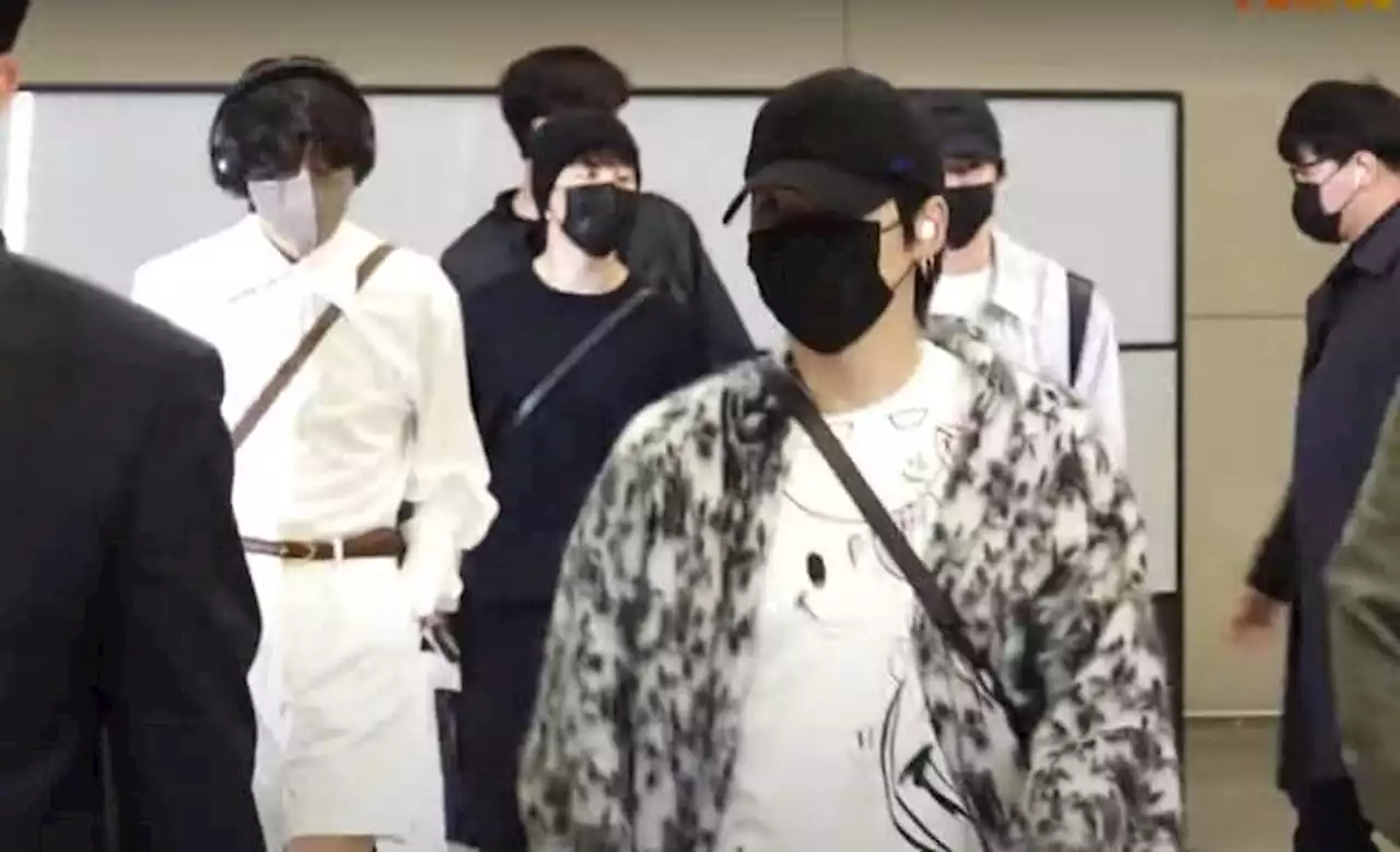 BTS returns to Korea after wrapping up Las Vegas concert