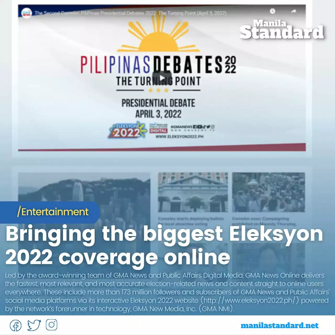 Bringing the biggest Eleksyon 2022 coverage online