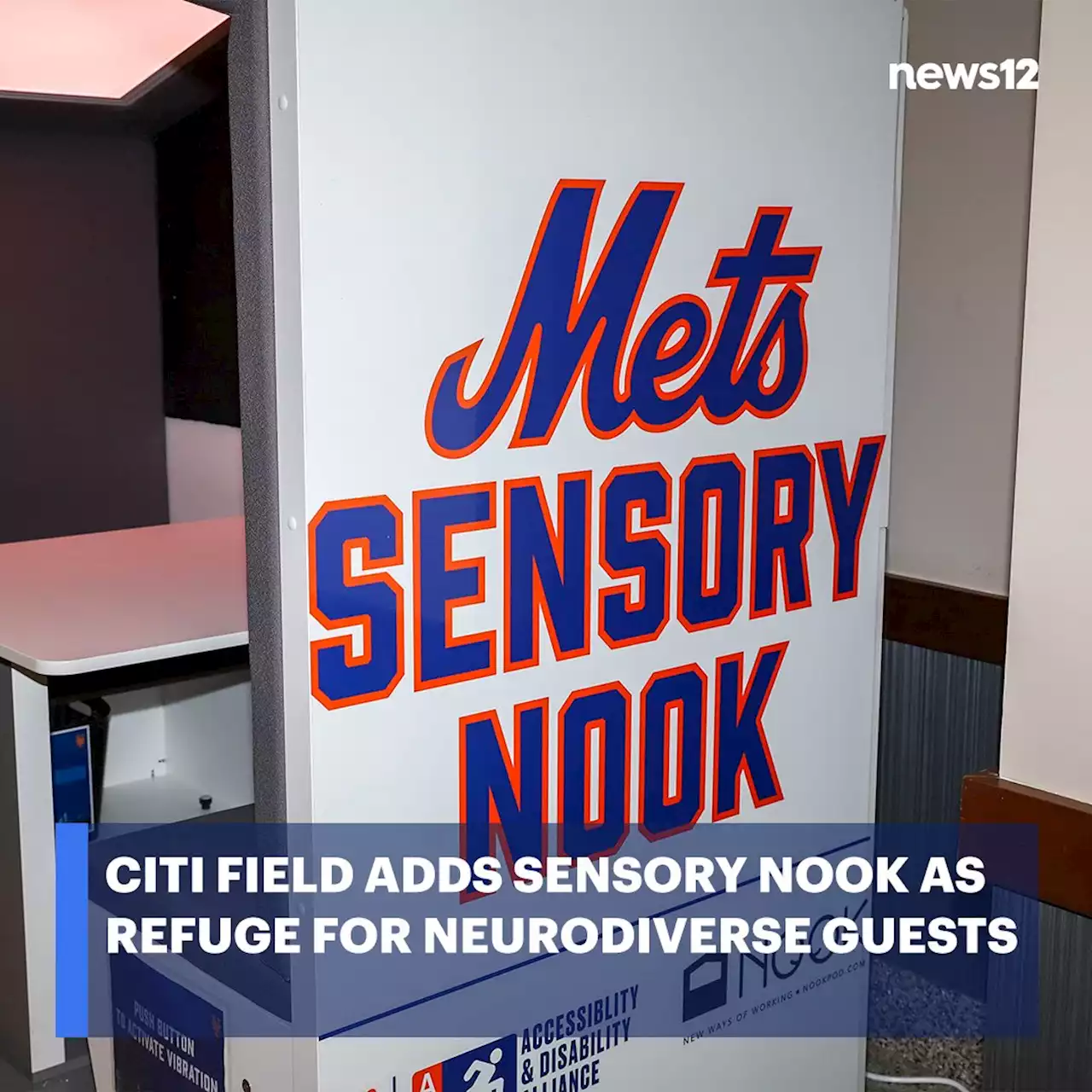 Citi Field adds Sensory Nook as refuge for neurodiverse guests