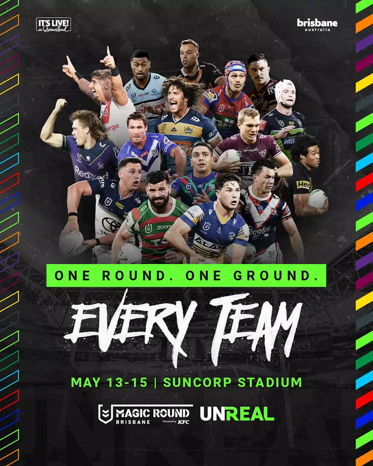 Official tickets for NRL Magic Round Brisbane 2021