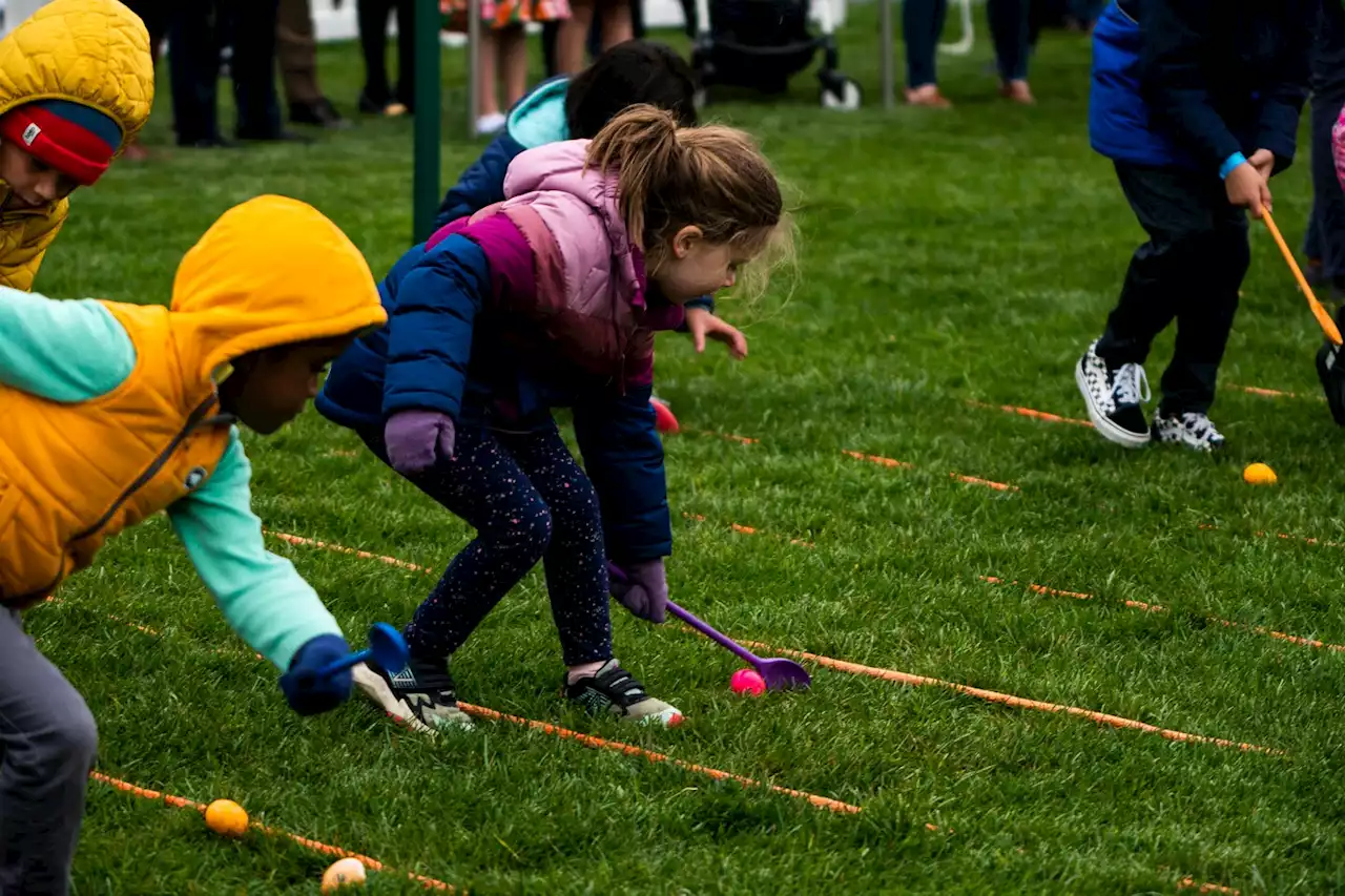 Perspective | Rain didn’t stop the return of the White House Easter Egg Roll