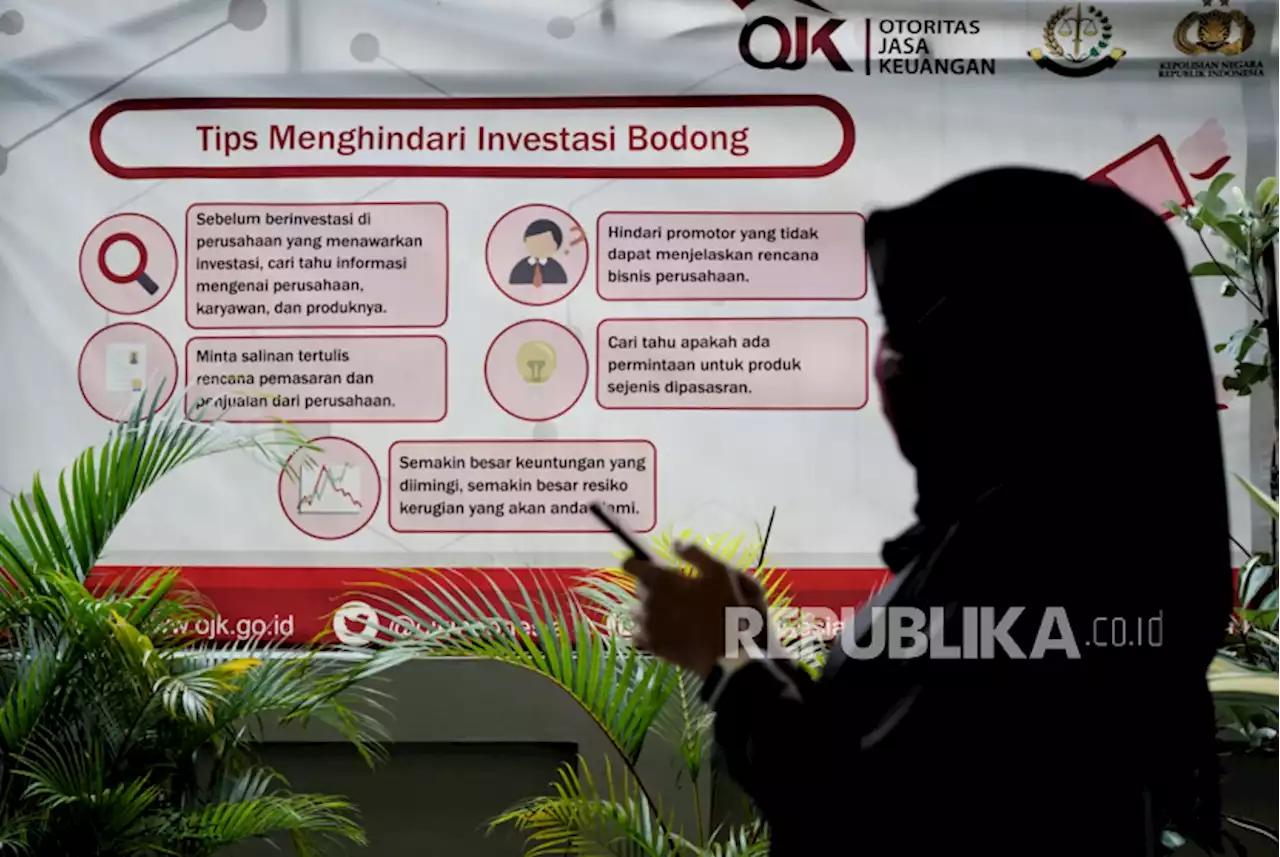 Satgas Waspada Investasi OJK: Keterlibatan Masyarakat Minim Berantas Investasi Ilegal |Republika Online